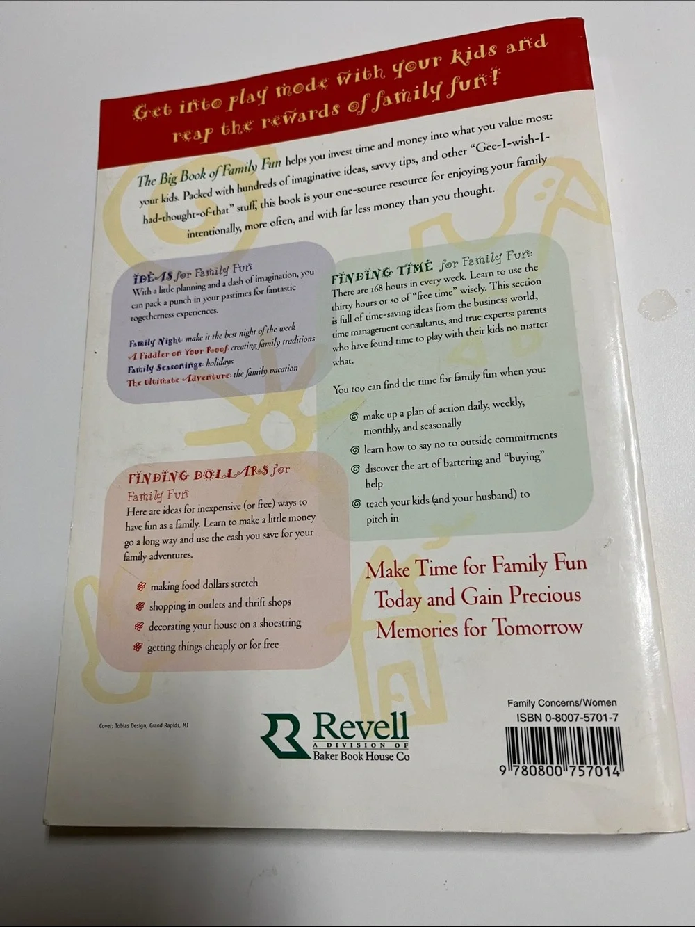 The Big Book of Family Fun - by Gwen Ellis paperback